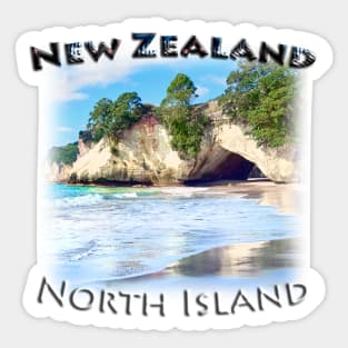 New Zealand - North Island, Coromandel Sticker